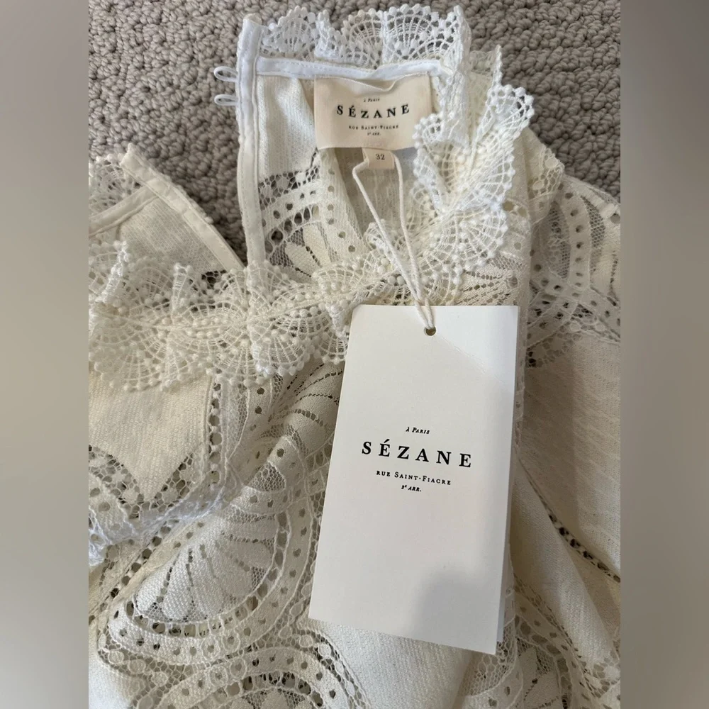 Sezane BIANCA BLOUSE 0 - Picture 8 of 8